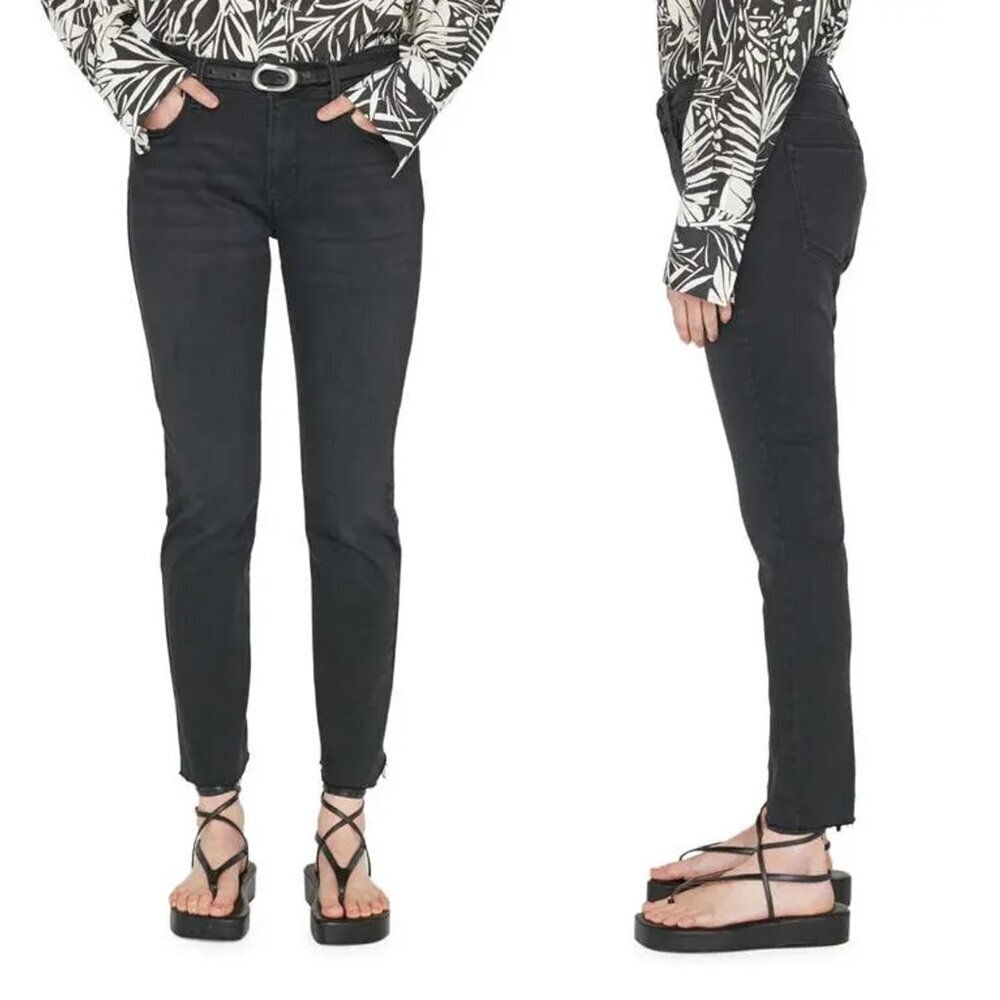 NWT New Frame Le High Waist Straight Leg Jeans In Kerry Size 23